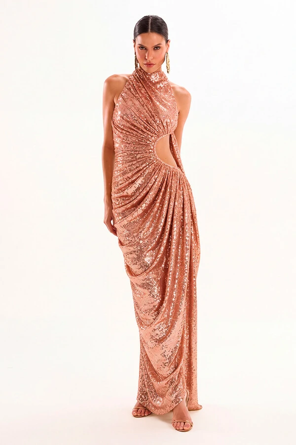 Vestido Linda Paetê Pe