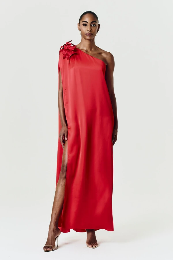 Vestido Odete Com Broche