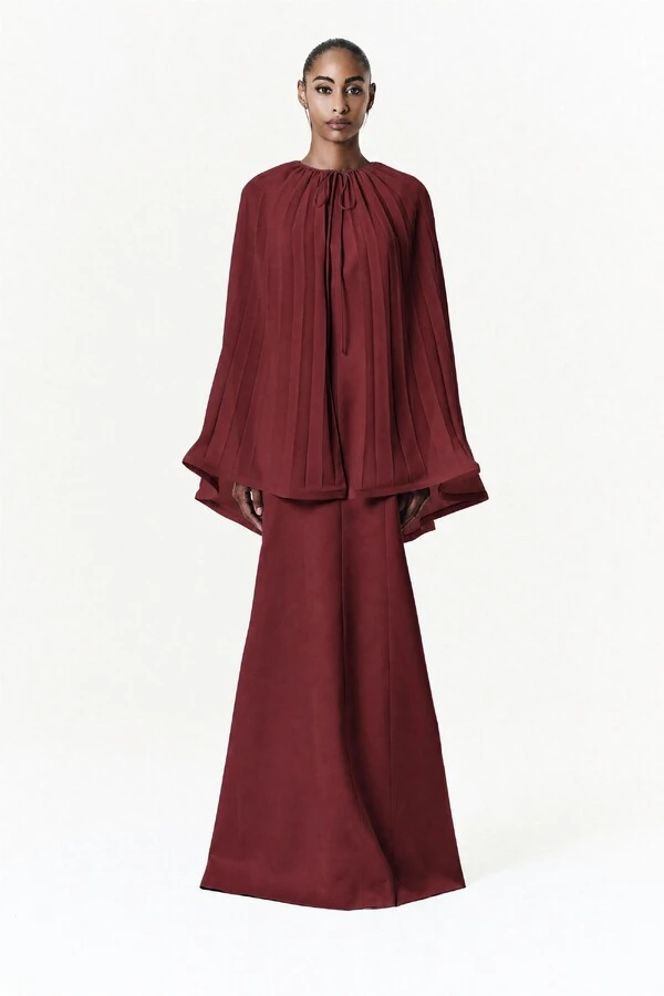 Vestido Maya Com Capa