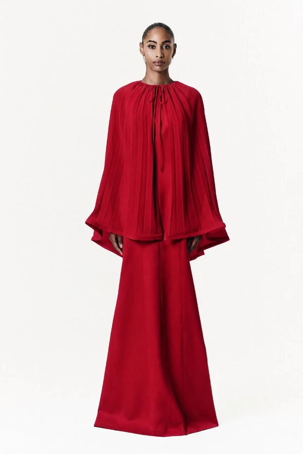 Vestido Maya Com Capa