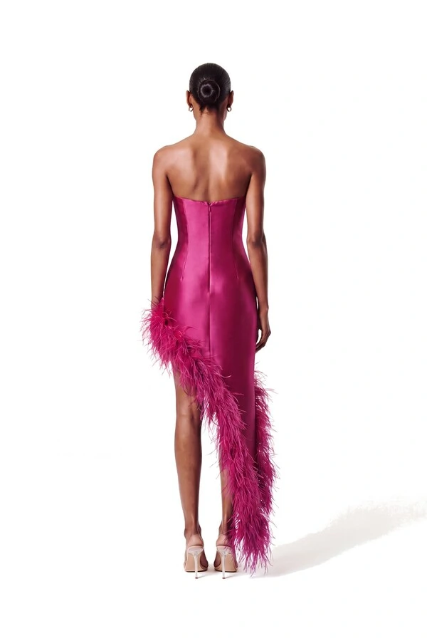 Vestido New Ana Plumas