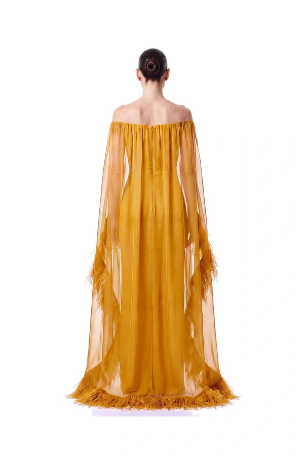 Vestido Lille Plumas