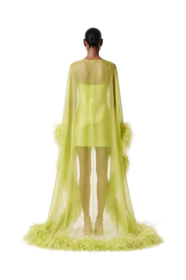 Vestido New Fênix Plumas