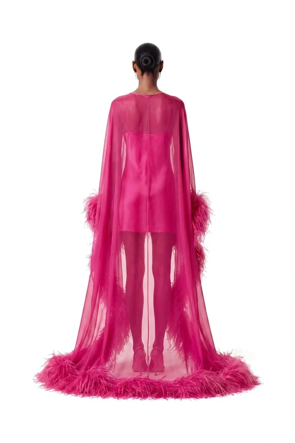 Vestido New Fênix Plumas