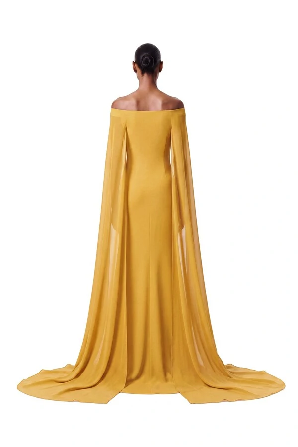 Vestido Selene Plumas