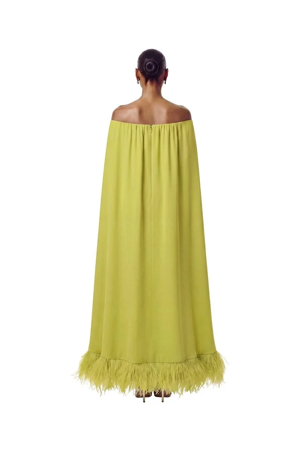 Vestido Lille Plumas