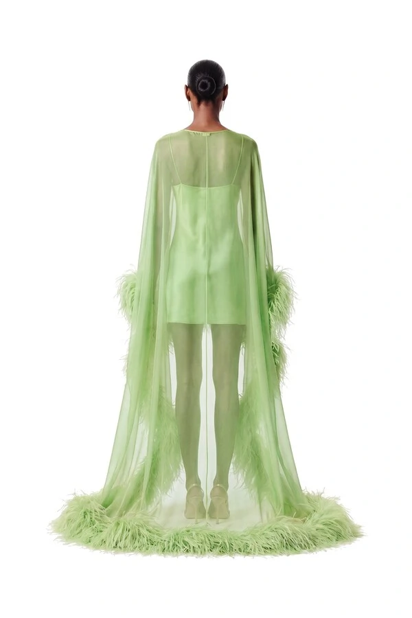 Vestido New Fênix Plumas