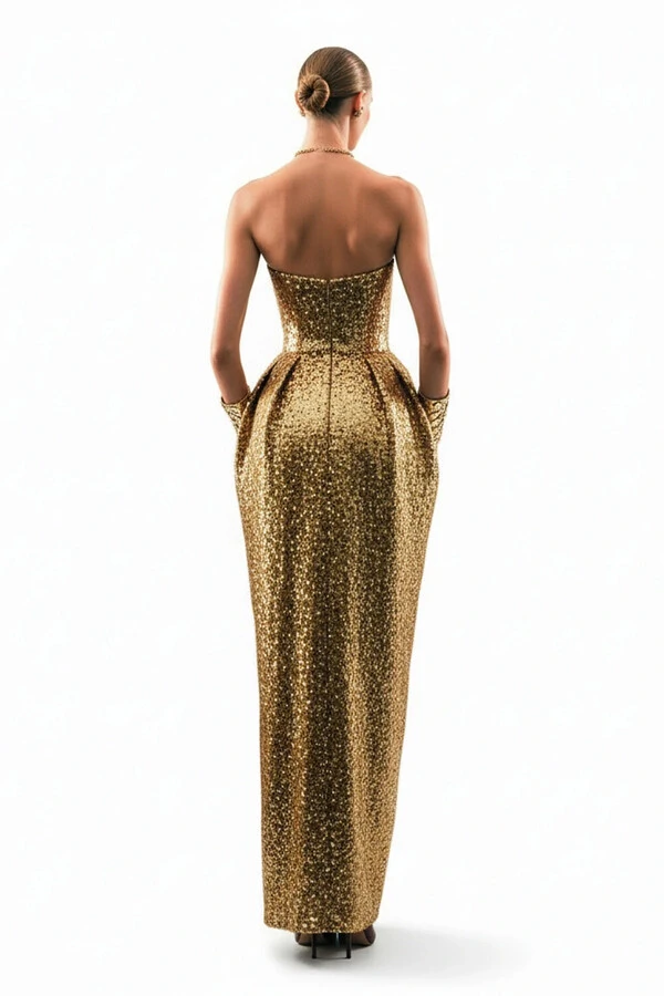 Vestido Andrea Paetê PE