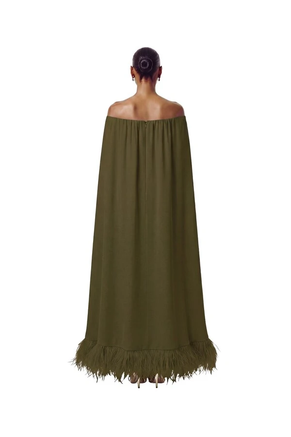 Vestido Lille Plumas