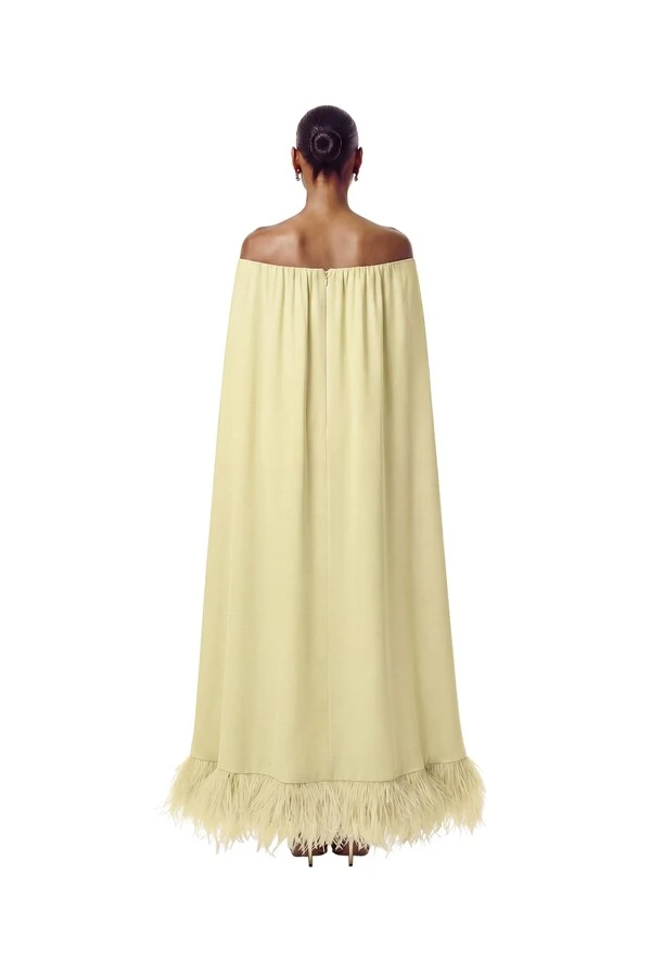 Vestido Lille Plumas