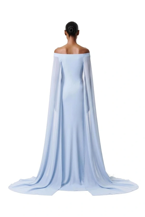 Vestido Selene Plumas