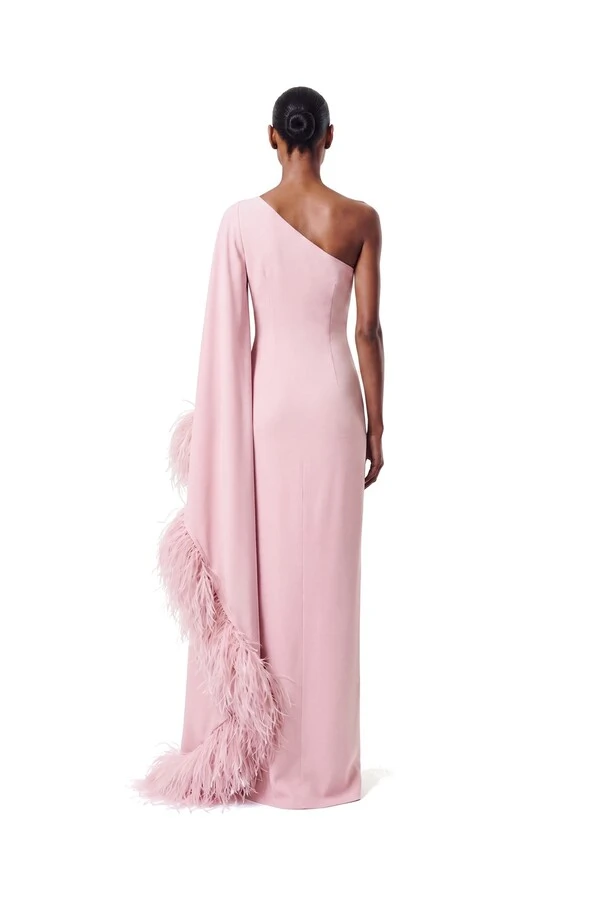 Vestido Celta Plumas