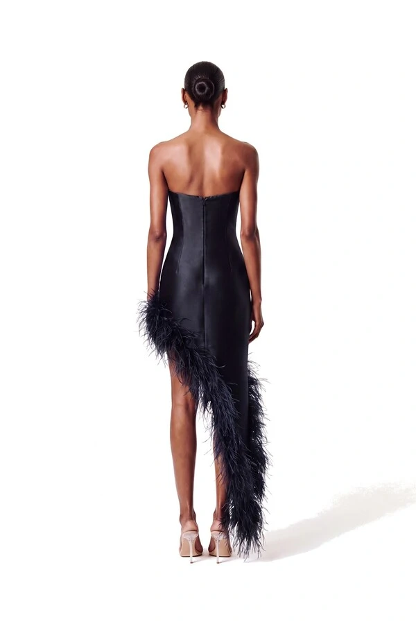 Vestido New Ana Plumas