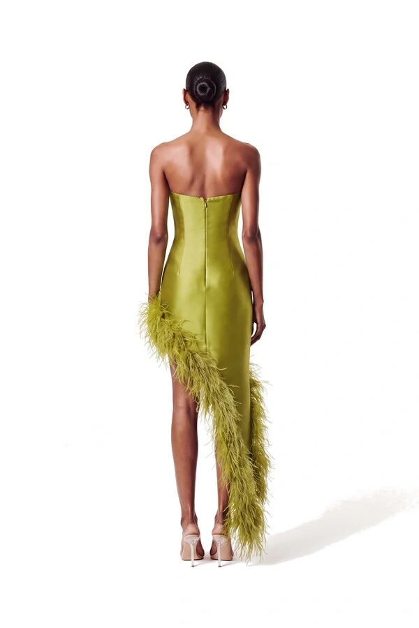 Vestido New Ana Plumas