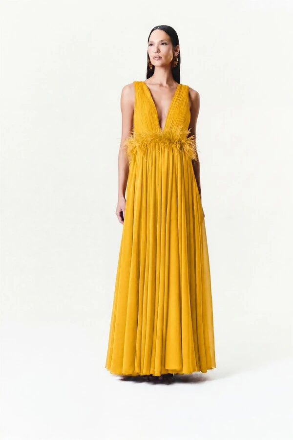 Vestido Flora Com Capa