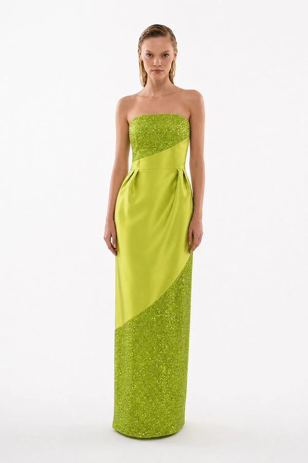 Vestido Fiorela Longo Bordado PE
