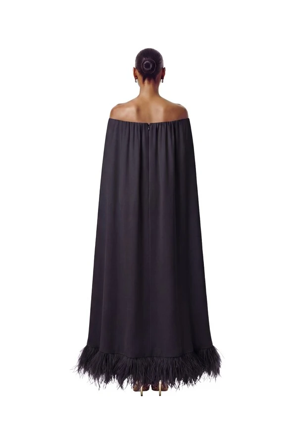 Vestido Lille Plumas