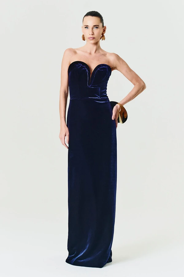Vestido Sophie Veludo