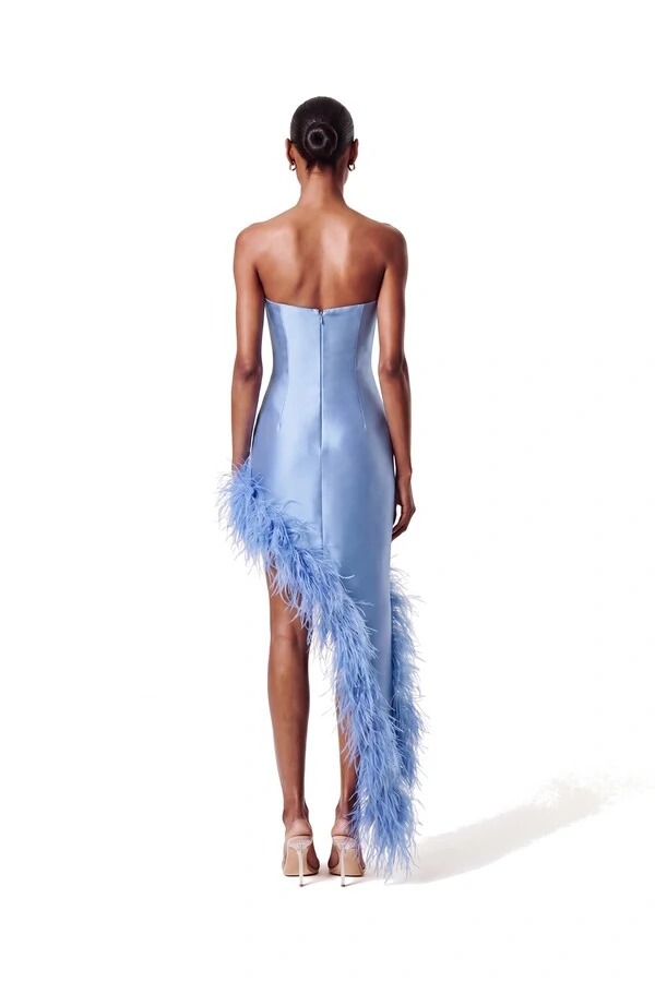 Vestido New Ana Plumas