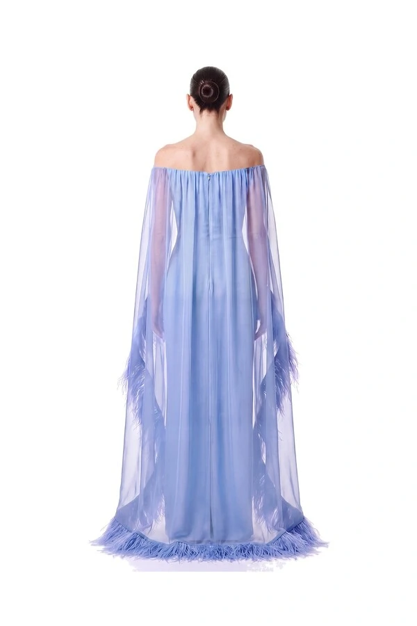 Vestido Lille Plumas
