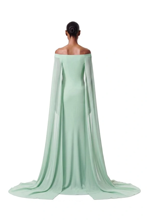 Vestido Selene Plumas