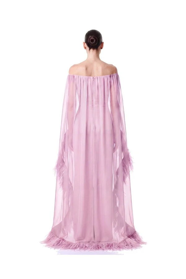 Vestido Lille Plumas