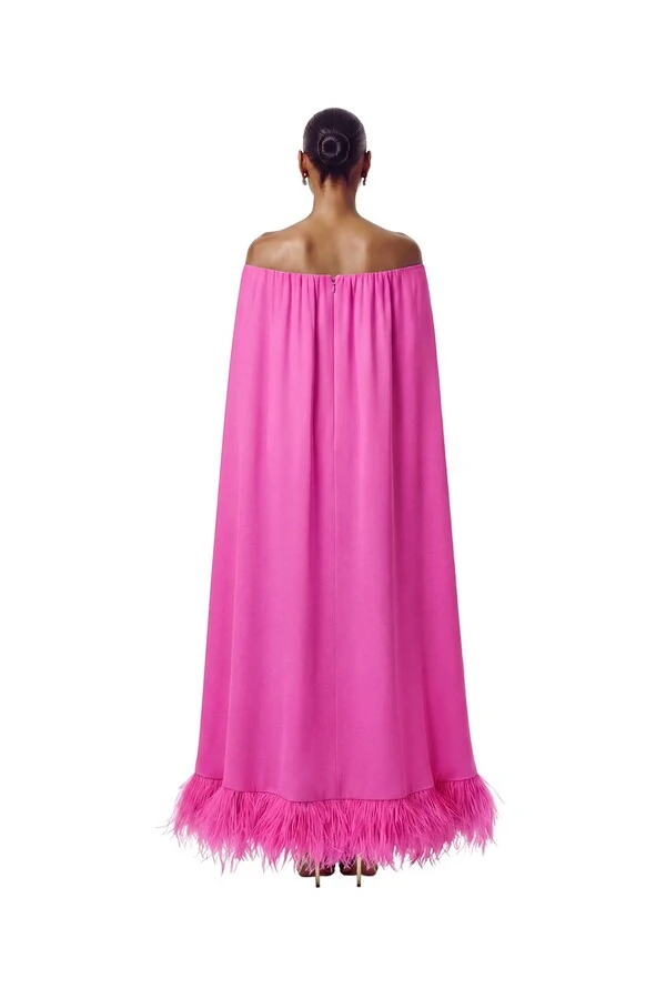 Vestido Lille Plumas