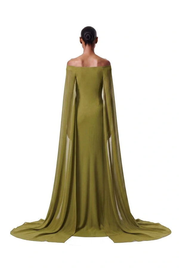 Vestido Selene Plumas