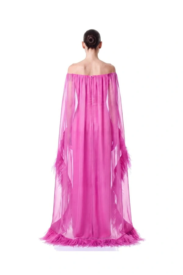 Vestido Lille Plumas