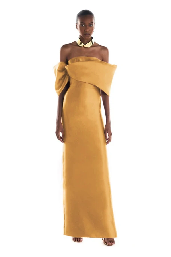 Vestido Aurora Longo Crepe