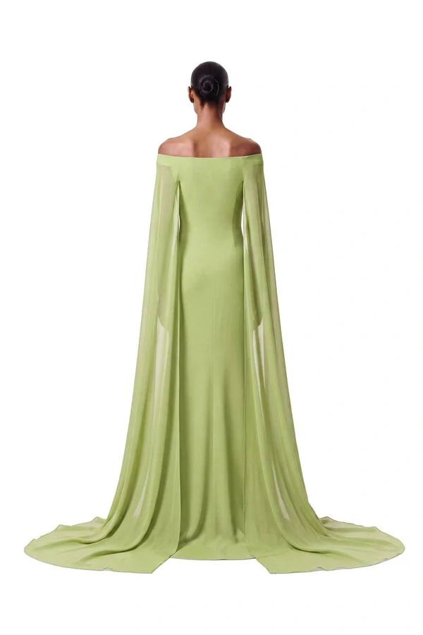 Vestido Selene Plumas