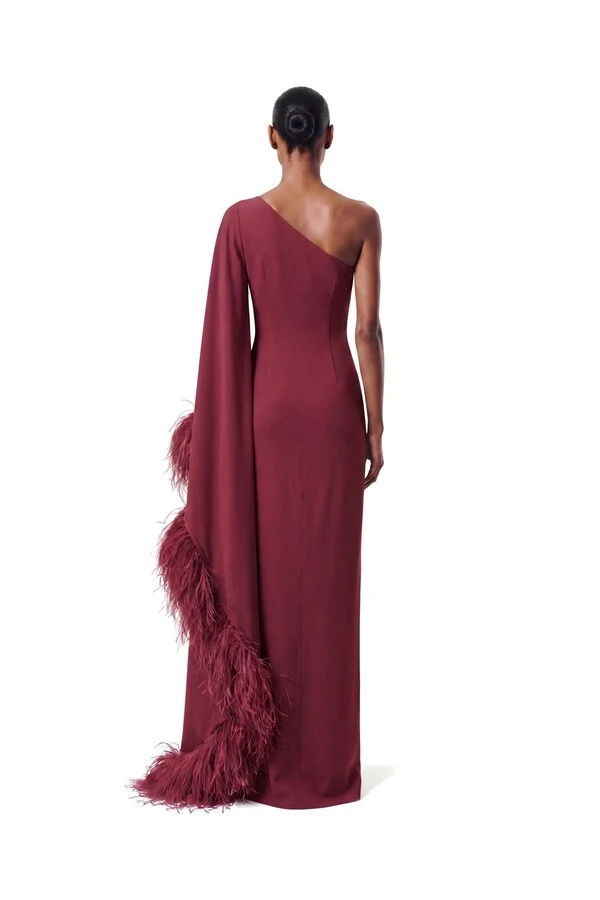 Vestido Celta Plumas