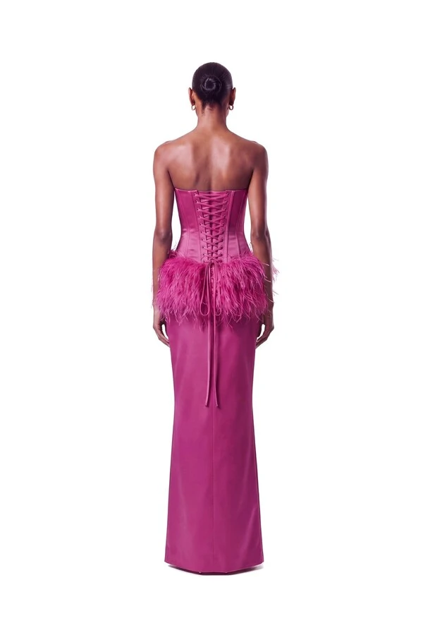 Conjunto Corselet Dijon Plumas