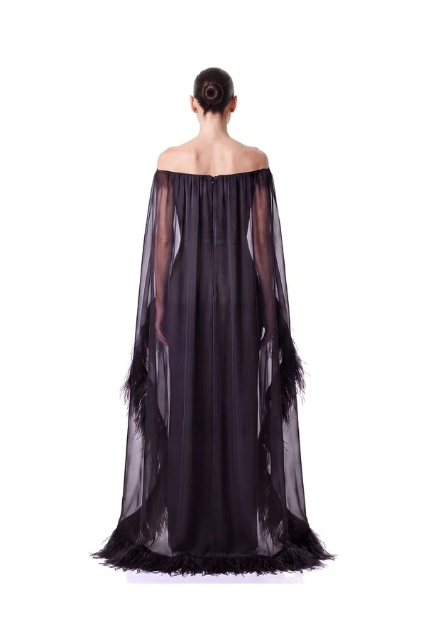 Vestido Lille Plumas