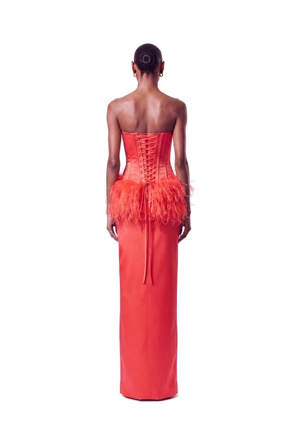Conjunto Corselet Dijon Plumas