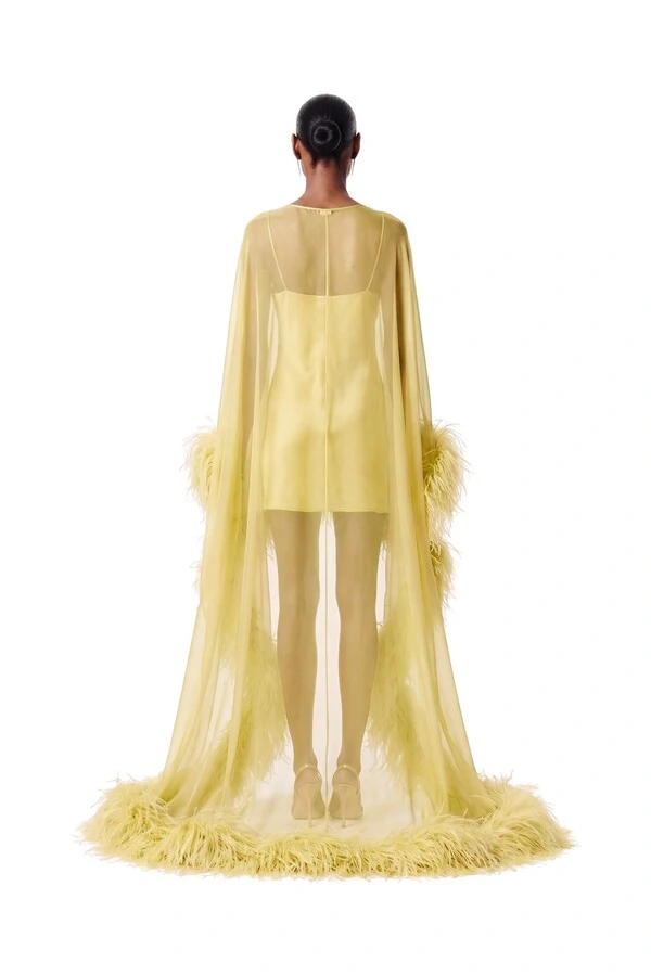 Vestido New Fênix Plumas