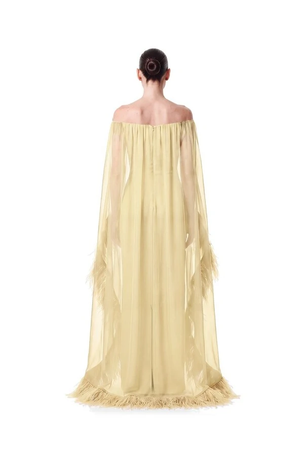 Vestido Lille Plumas