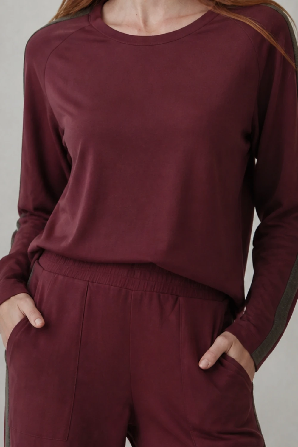Foto Conjunto calça e blusa em moletinho