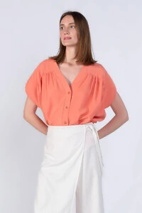 Blusa bata em viscose