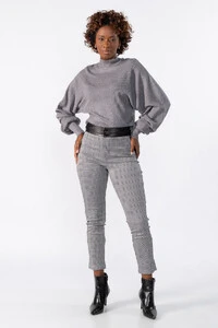 Blusa manga longa bufante