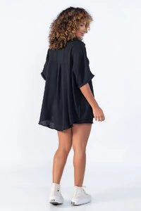 Conjunto camisa e shorts social