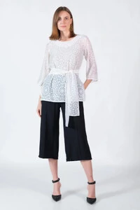Blusa ampla em viscose