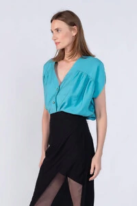 Blusa bata em viscose