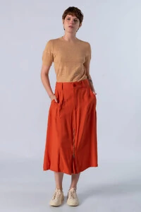 Blusa em viscose tecido trabalhado