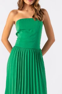 Vestido midi tomara que caia