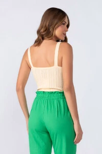Blusa em viscose texturizado