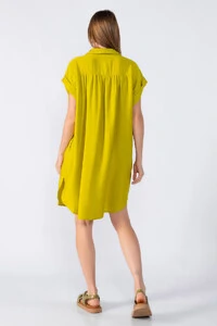 Chemise manga morcego com detalhe