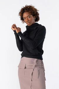 Blusa cacharrel detalhe canelado