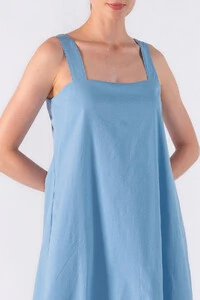 Vestido midi balone