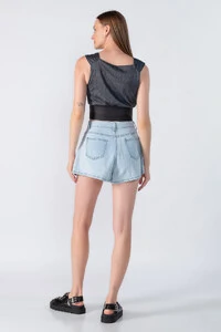 Cropped xadrez com alca